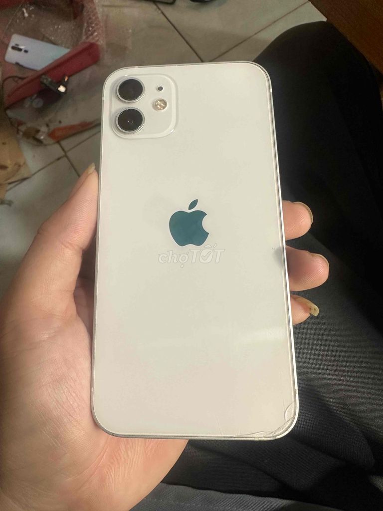 Apple iPhone 12 64GB Trắng. Mua bán Điện thoại tại Huyện Chợ Lách Bến Tre được đăng bởi Bình Yên hình 1