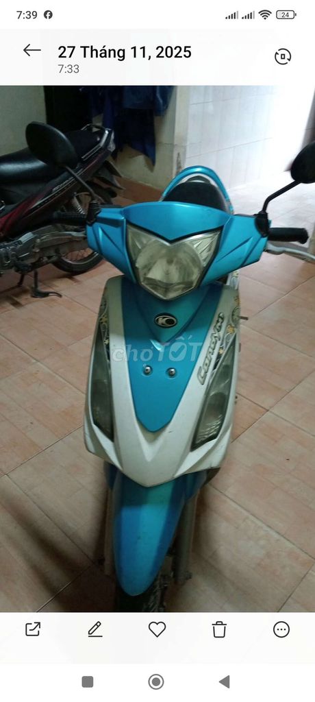 SYM Candy 50cc Xanh Trắng. Mua bán Xe máy tại Thành phố Huế Thừa Thiên Huế được đăng bởi nguyễn kim ngân hình 3