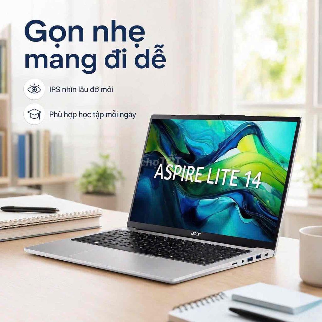 Acer Aspire Lite 14 i5-13500H 14 inch 16GB/512GB. Mua bán Laptop tại Quận 4 Tp Hồ Chí Minh được đăng bởi Sintech PC Gaming Gear hình 1