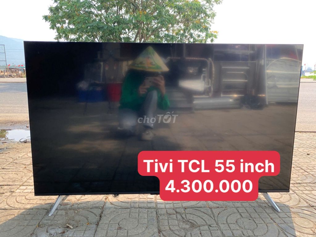 Tivi TCL 55 inch Đen. Mua bán Tivi, Âm thanh tại Quận Sơn Trà Đà Nẵng được đăng bởi THẾ GIỚI ĐỒ CŨ ĐÀ NẴNG hình 1