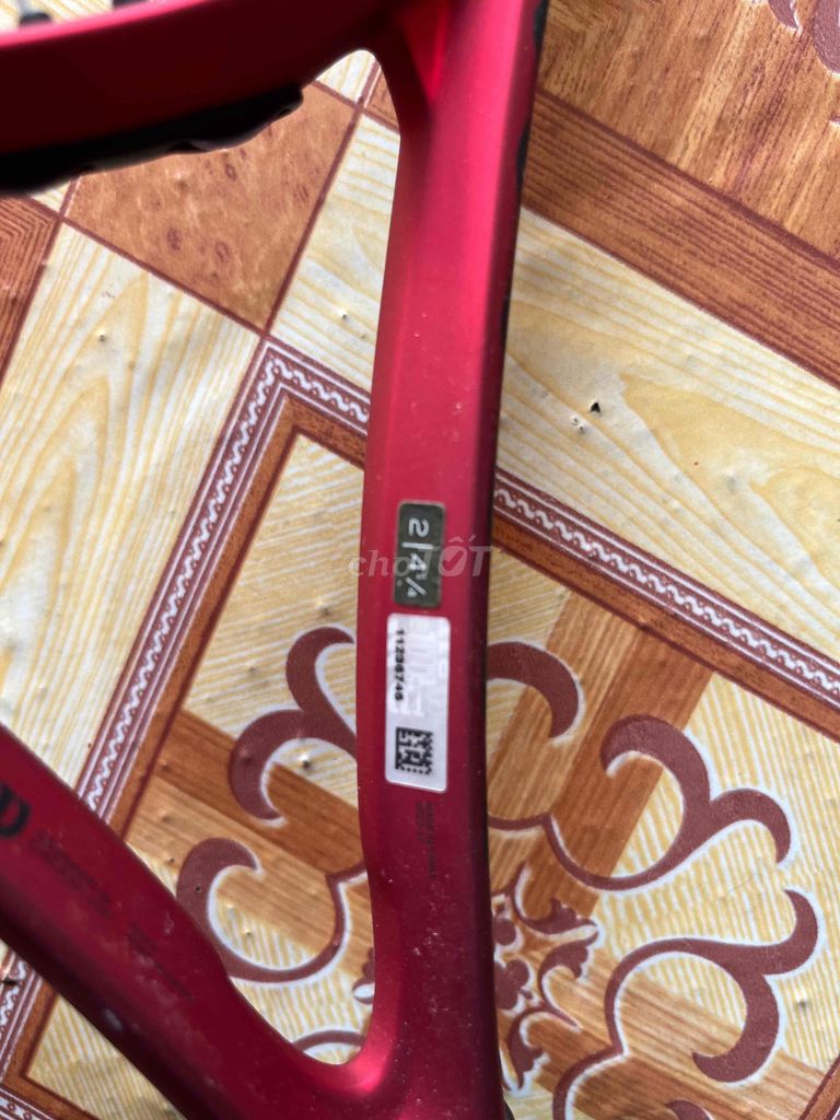 Vợt tennis Wilson Power Ti Đỏ. Mua bán Đồ thể thao, Dã ngoại tại Huyện Tánh Linh Bình Thuận được đăng bởi Đồng minh Khê hình 1