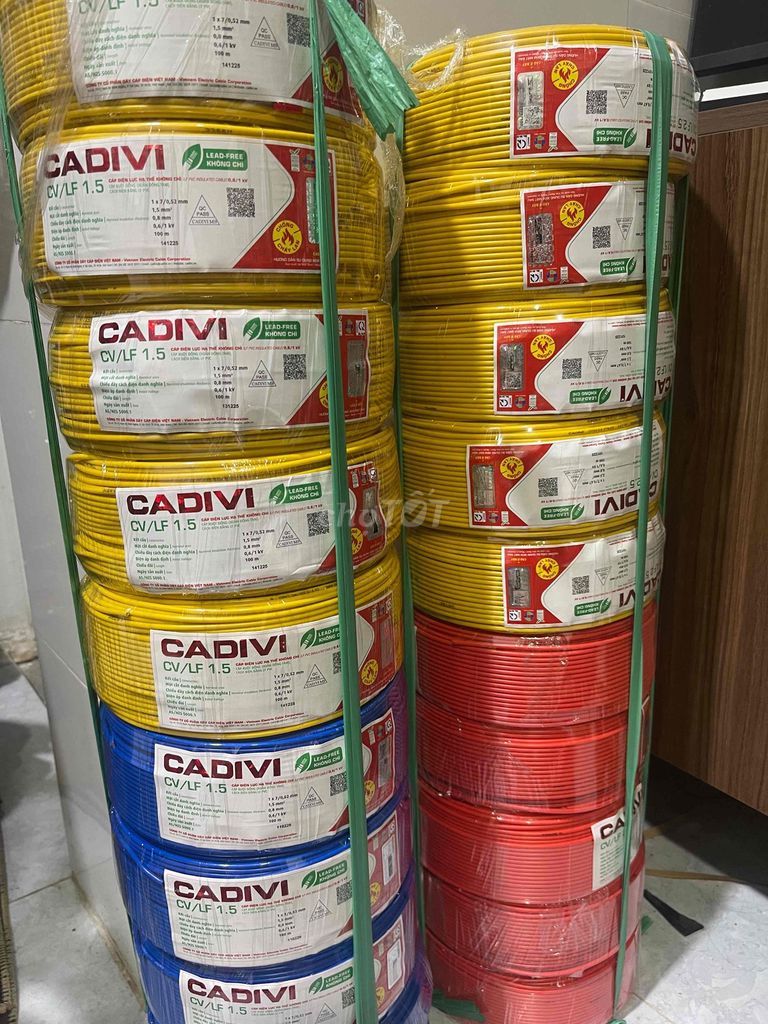 Dây cáp điện CADIVI CV/LF 1.5 2.5 2x1 các loại. Mua bán Đồ chuyên dụng, Giống nuôi trồng tại Thành phố Thủ Đức Tp Hồ Chí Minh được đăng bởi Minh Tiep hình 1