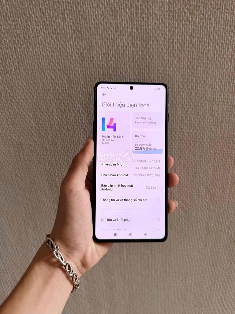 Redmi K40 Gaming ram12/128gb full chức năng. Mua bán Điện thoại tại Thành phố Thủ Đức Tp Hồ Chí Minh được đăng bởi Nguyễn Duy hình 1