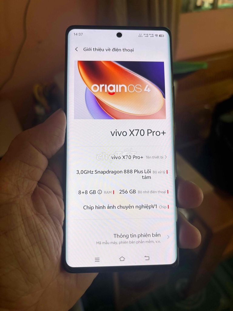 Vivo X70 Pro plus gam 8/256g. Mua bán Điện thoại tại Huyện Củ Chi Tp Hồ Chí Minh được đăng bởi lê hải hình 1