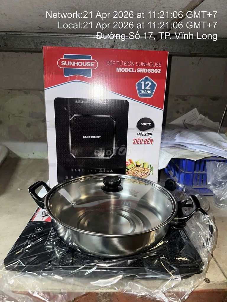 Bếp từ đơn Sunhouse SHD 6802 Mới 100%. Mua bán Bếp, lò, đồ điện nhà bếp tại Quận Bình Thuỷ Cần Thơ được đăng bởi Nguyễn Minh hình 1
