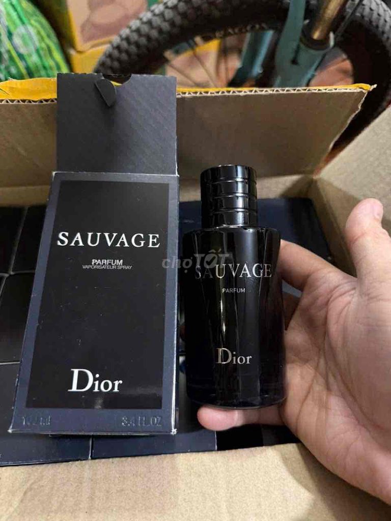 Nước hoa Dior Sauvage Parfum Nam 100ml. Mua bán Nước hoa tại Quận Hoàng Mai Hà Nội được đăng bởi CHUYÊN SỈ HÀNG HÀN PHÁP MINH THU hình 1