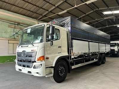 xe HINO tải 15 tấn thùng bửng nhôm 2023