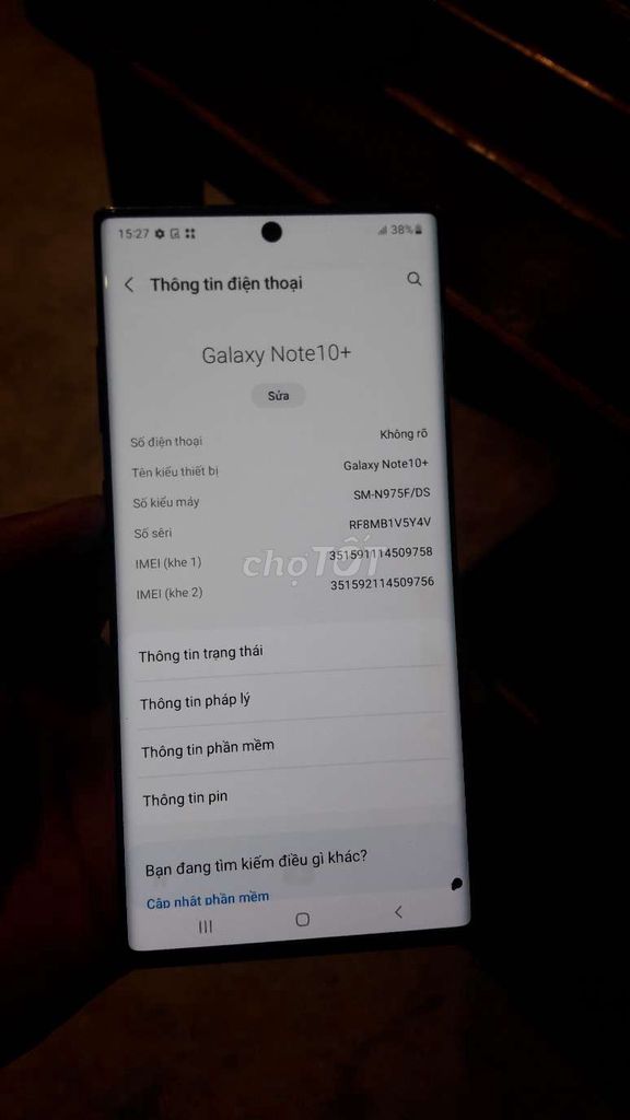 Bán hay giao lưu SS Note10plus ssvn 2sim