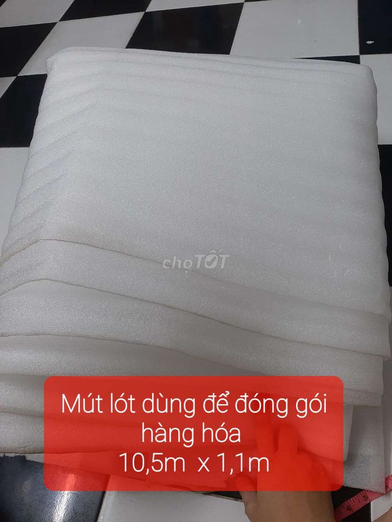 Pass rẻ Mút xốp dùng gói hàng hóa