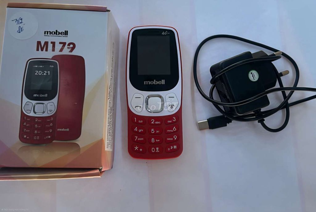 Mobell M179 Đỏ. y như mới. Mua bán Điện thoại tại Huyện Châu Phú An Giang được đăng bởi KunTsai hình 1