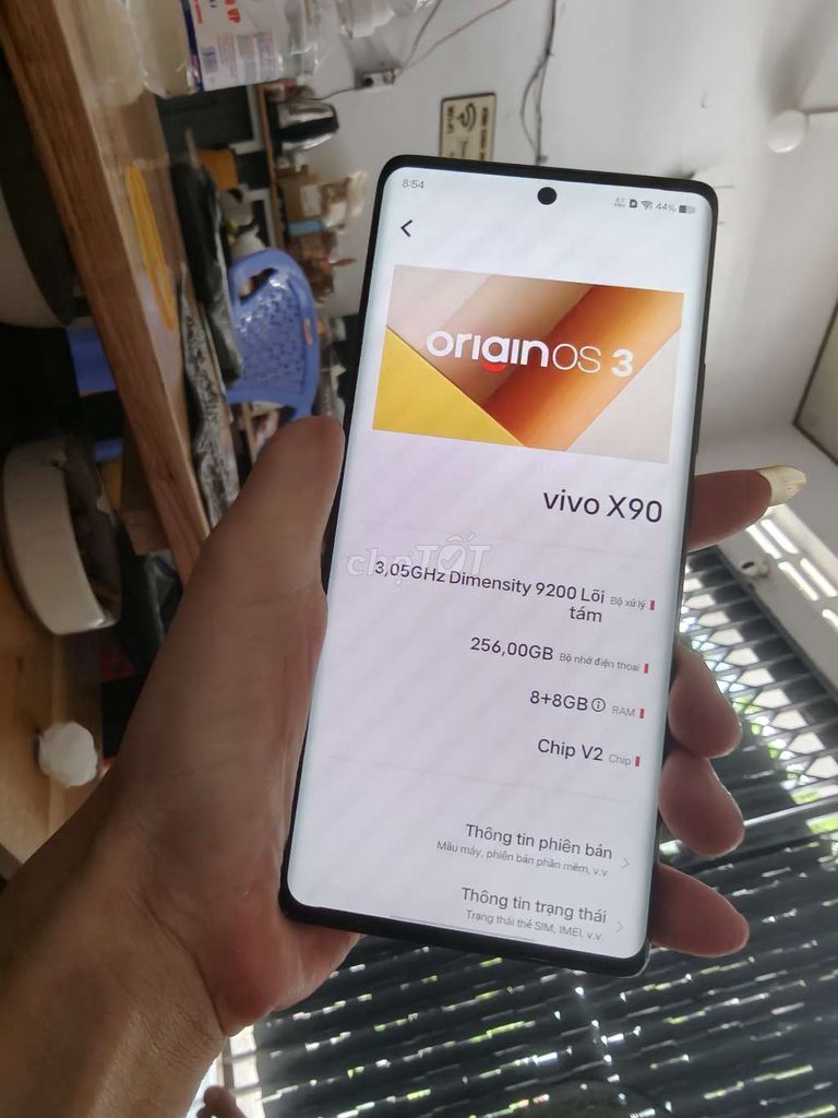 Vivo X90 5G 256GB camera ngon. Mua bán Điện thoại tại Thành phố Bến Tre Bến Tre được đăng bởi Từ Tuấn Bến Tre hình 1