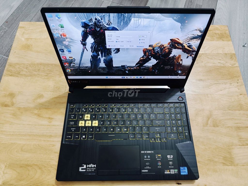 ASUS TUF FX506 i7-11800H 16GB/512GB RTX 3060. Mua bán Laptop tại Quận Hoàng Mai Hà Nội được đăng bởi TNLAP  hình 1