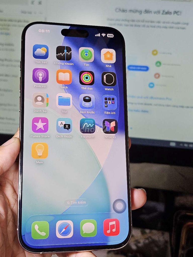 iPhone 16 Pro Max 256GB Xám 99% giá rẻ . Mua bán Điện thoại tại Quận 8 Tp Hồ Chí Minh được đăng bởi Thiên Hòa mobile  hình 1