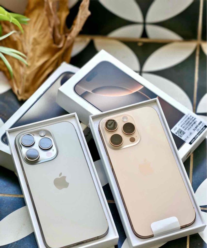iPhone 16 Pro 128G Gold Sa Mạc FULLBOX APPLE 2026. Mua bán Điện thoại tại Quận Thanh Xuân Hà Nội được đăng bởi Nguyễn Huy Dũng hình 1