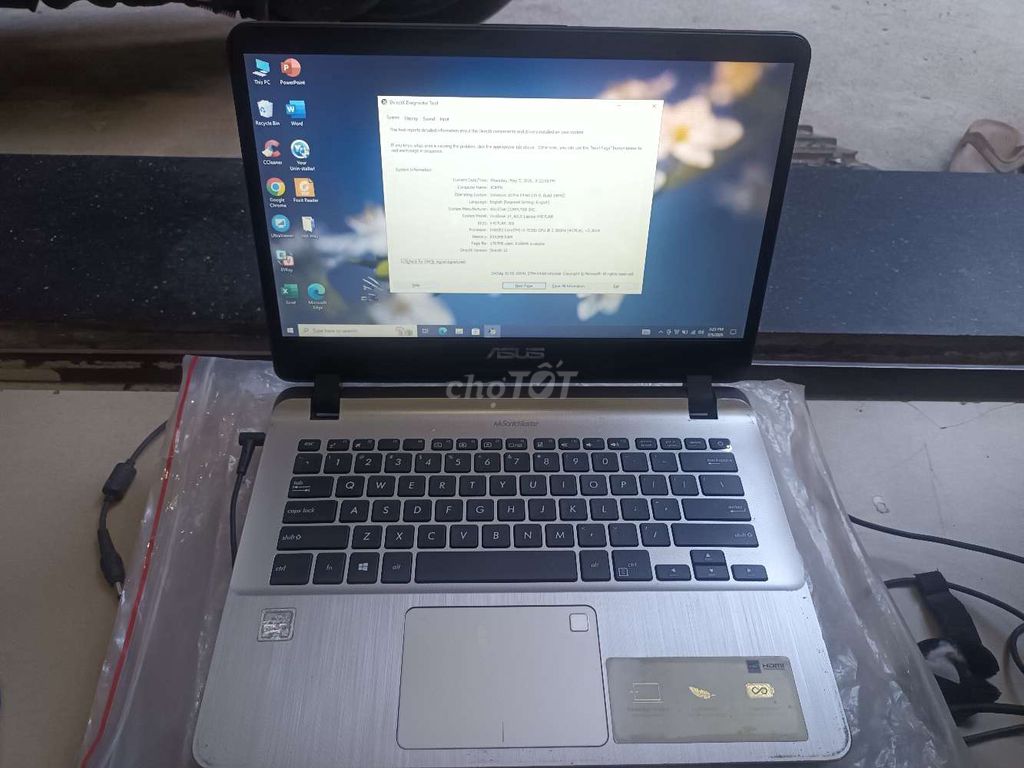 Bán rẻ Asus X407U i3-7020U ram 8GB ssd120GB. Mua bán Laptop tại Quận Hải Châu Đà Nẵng được đăng bởi NGUYỄN ĐĂNG LÝ hình 1