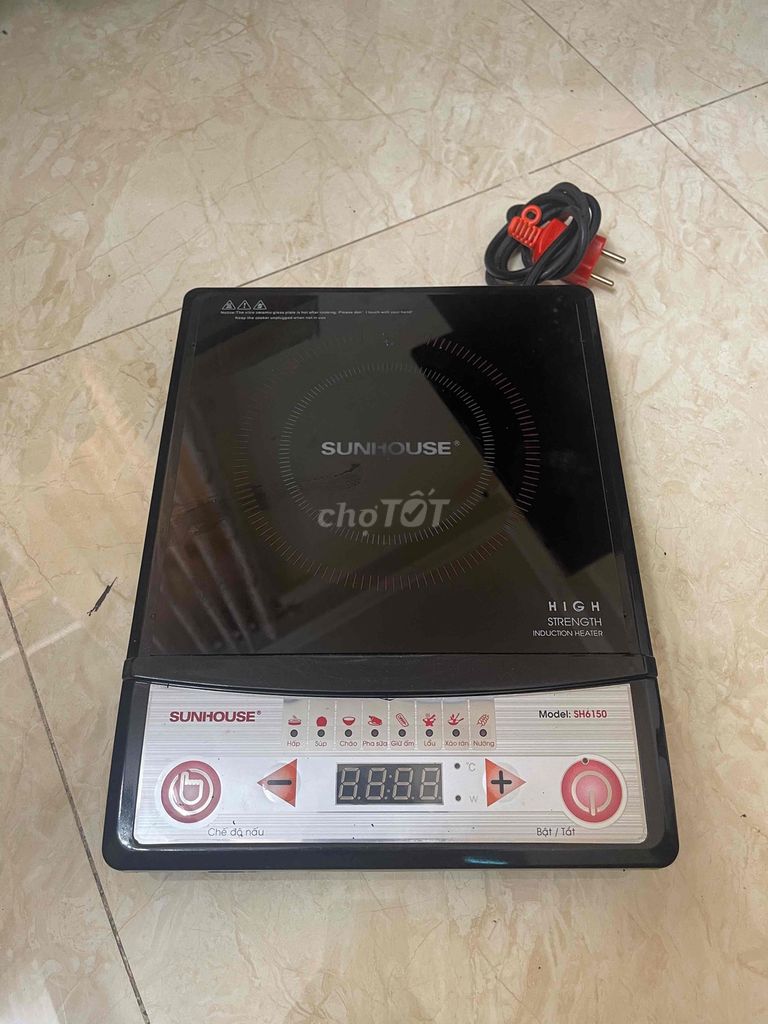 Bếp điện từ Sunhouse SH6150 Đen. Mua bán Bếp, lò, đồ điện nhà bếp tại Quận Phú Nhuận Tp Hồ Chí Minh được đăng bởi Nguyễn Tuấn Anh hình 1