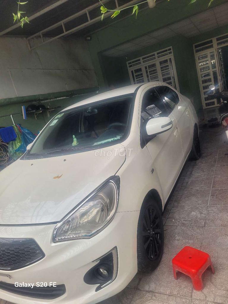 Mitsubishi Attrage 2018 Trắng 140.000 km. Mua bán Ô tô tại Quận Bình Tân Tp Hồ Chí Minh được đăng bởi Nguyễn văn nhựt  hình 1