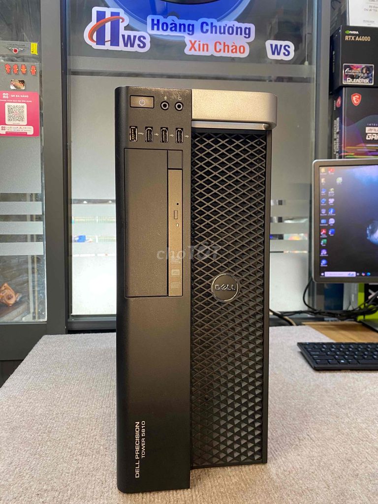 Dell T5810: Xeon E5-2673v4 20core, 128G RAM, 500G