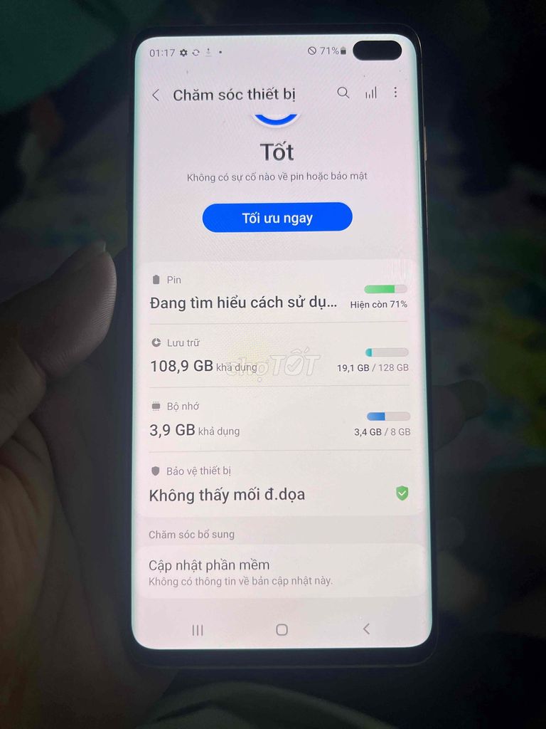 Samsung Galaxy S10+ 128GB Cam. Mua bán Điện thoại tại Quận Ba Đình Hà Nội được đăng bởi Nguyen dao hình 1