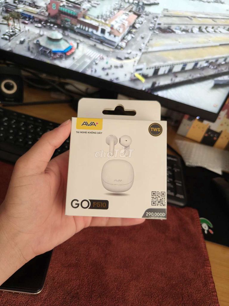 Tai nghe AVA+ P510 Trắng Mới. Mua bán Tivi, Âm thanh tại Quận Bình Thuỷ Cần Thơ được đăng bởi Hoàng Kiên hình 1