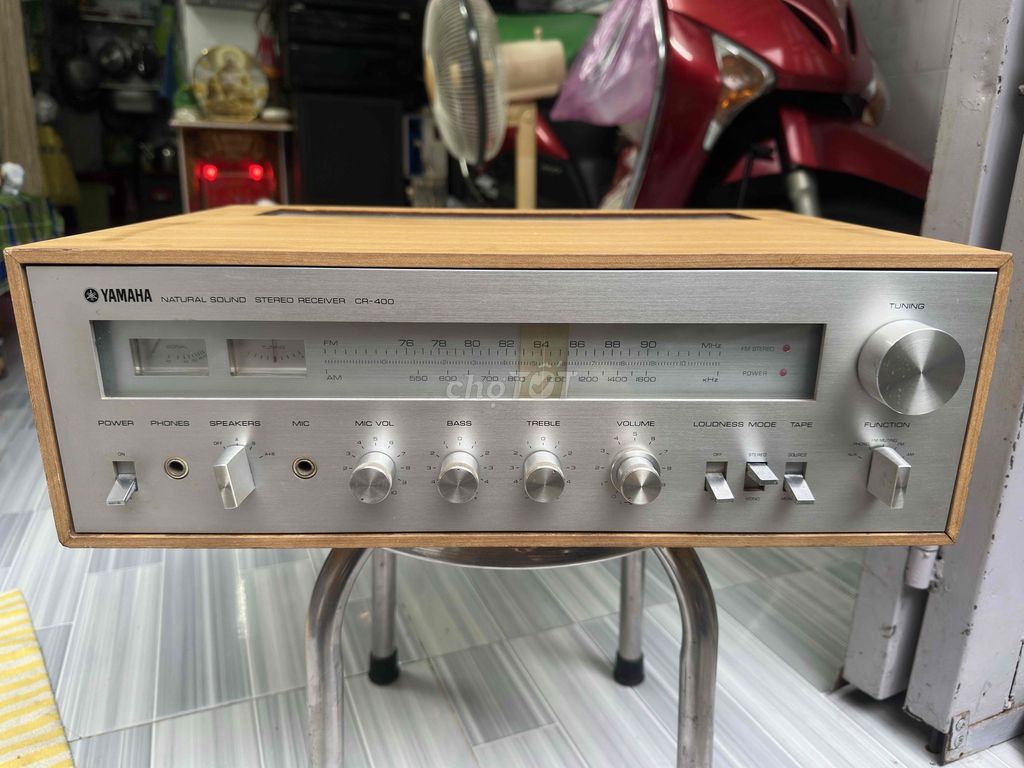 Receiver Yamaha CR-400 Bạc Cổ điển. Mua bán Tivi, Âm thanh tại Quận 8 Tp Hồ Chí Minh được đăng bởi hung audio hình 1