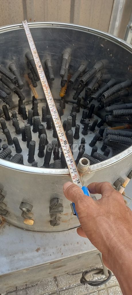 Máy vặt lông gia cầm Inox. Mua bán Đồ chuyên dụng, Giống nuôi trồng tại Thành phố Thuận An Bình Dương được đăng bởi A.Nhân hình 1