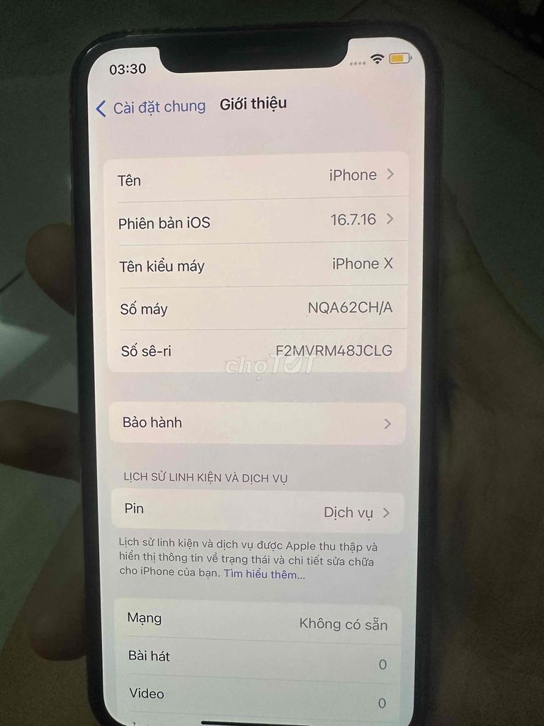 Apple iPhone X Trắng iOS 64Gb. Mua bán Điện thoại tại Quận 7 Tp Hồ Chí Minh được đăng bởi Shirley hình 1