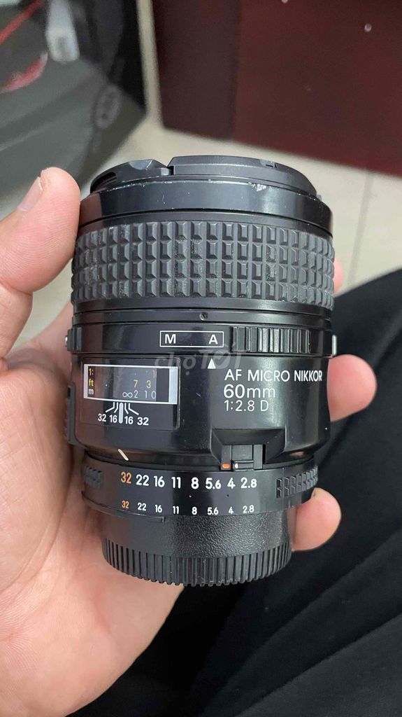 Ống kính Nikon AF Micro Nikkor 60mm F2.8 D Đen Đã. Mua bán Máy ảnh, Máy quay tại Quận Hải Châu Đà Nẵng được đăng bởi thanh dang hình 1