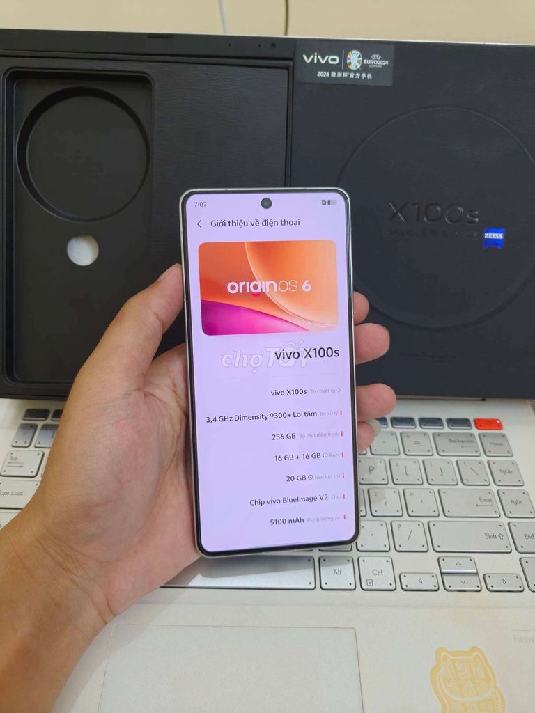 Vivo X100s 16GB 256GB Trắng. Mua bán Điện thoại tại Quận 7 Tp Hồ Chí Minh được đăng bởi Bii hình 1