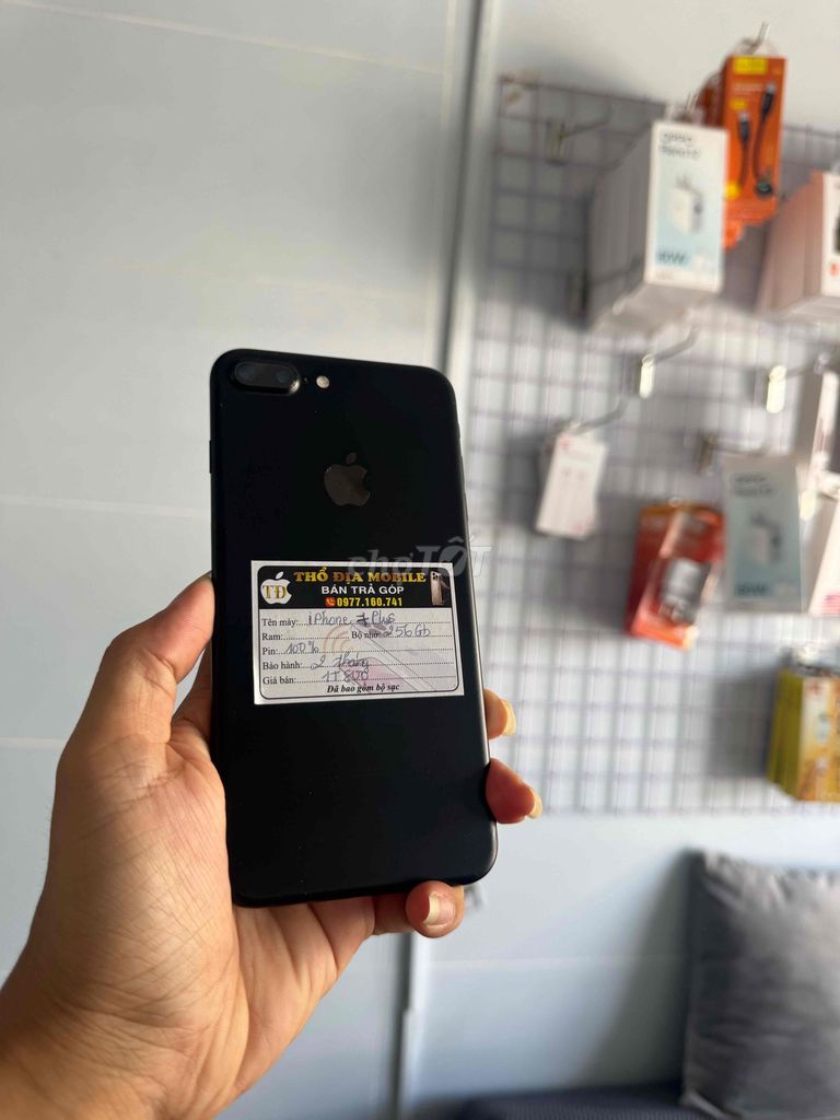 Apple iPhone 7 Plus 256GB Đen Đã qua sử dụng. Mua bán Điện thoại tại Quận Ninh Kiều Cần Thơ được đăng bởi Thổ Địa  hình 1