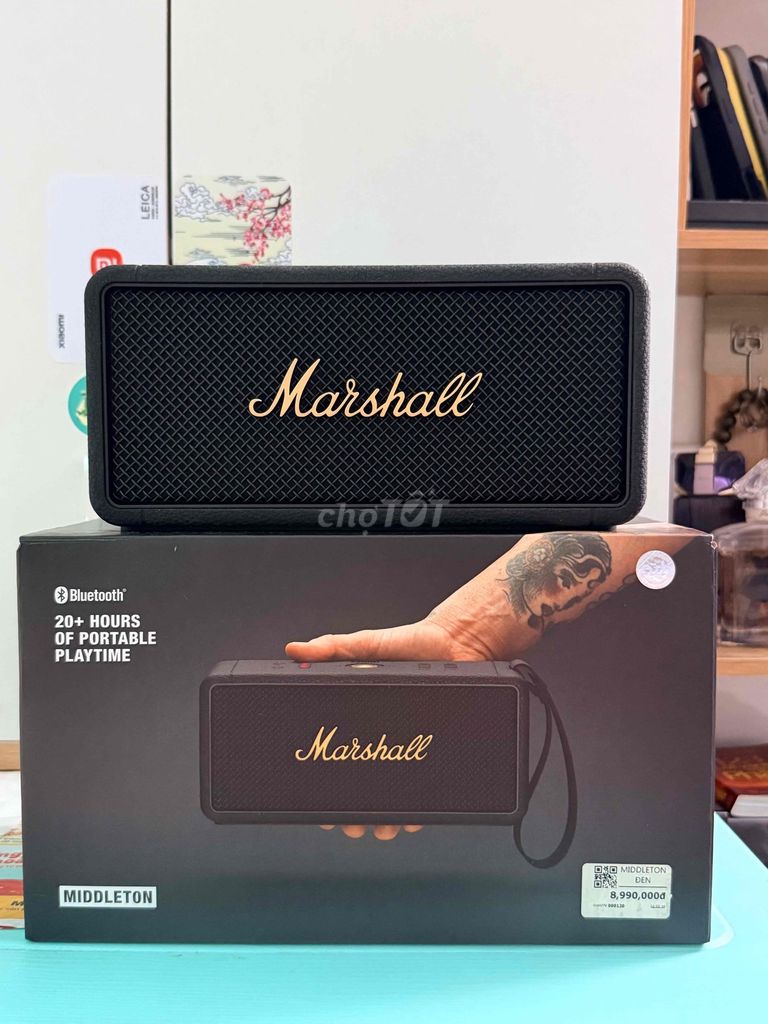 Loa Bluetooth Marshall Middleton ASH. Mua bán Tivi, Âm thanh tại Quận Gò Vấp Tp Hồ Chí Minh được đăng bởi HT Nguyễn hình 1