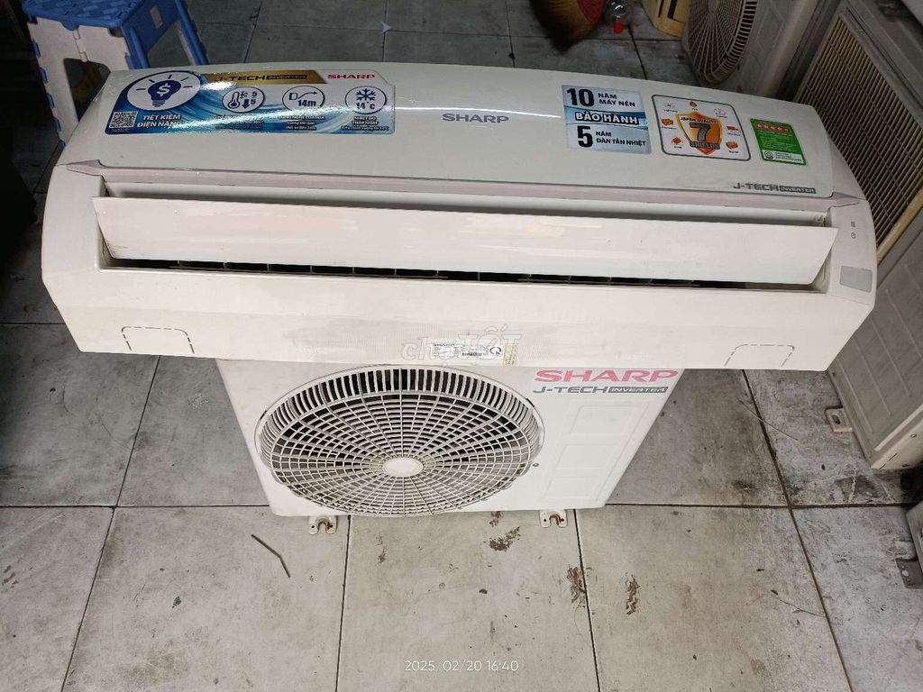 Máy lạnh Sharp 1,5hp inverter