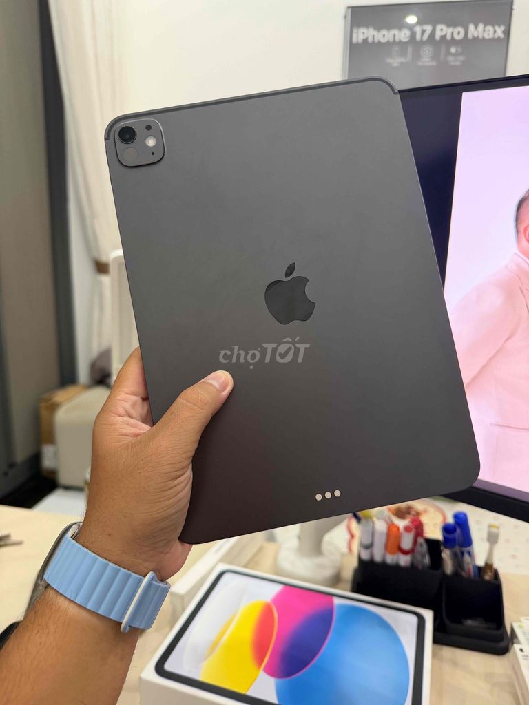 Apple iPad Pro M5 11 inch 256GB Đen VN/A 99%. Mua bán Máy tính bảng tại Quận Ninh Kiều Cần Thơ được đăng bởi Dương Store hình 1