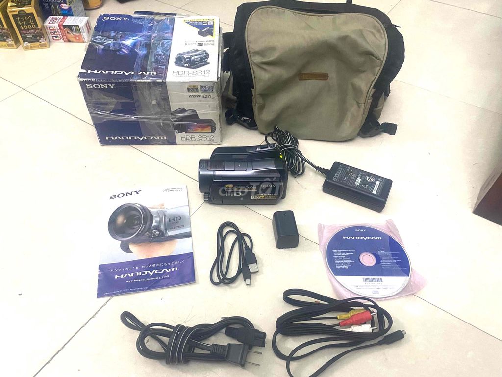 Trọn bộ máy quay Sony sr12 gin Nhật. Mua bán Máy ảnh, Máy quay tại Thành phố Thái Bình Thái Bình được đăng bởi Phạm Anh Bằng hình 1