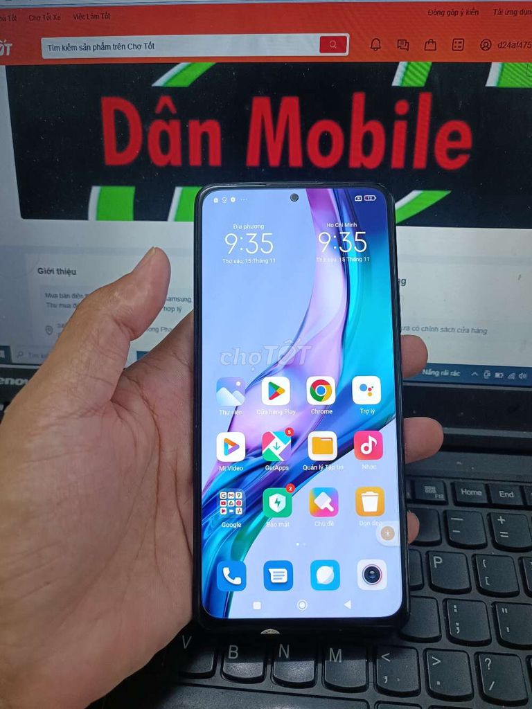 XIAOMI REDMI NOTE 10 PRO 8GB.128GB SNAP 732G MƯỢT. Mua bán Điện thoại tại Quận Bình Thạnh Tp Hồ Chí Minh được đăng bởi Dân Mobile hình 1