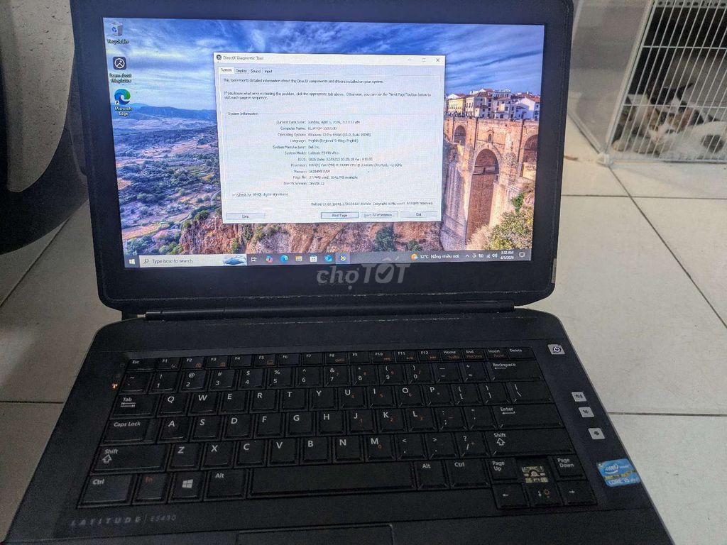 Dell Latitude E5430 I5-3320M 16GB/256GB. Mua bán Laptop tại Thành phố Thủ Đức Tp Hồ Chí Minh được đăng bởi Hoàng hình 1