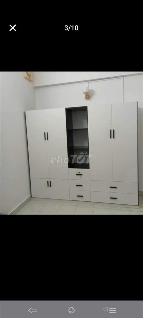 TỦ NHỰA 4 CÁNH 1 KỆ KHUNG MÀU ĐEN CÁNH TRẮNG. Mua bán Tủ, kệ gia đình tại Thành phố Biên Hòa Đồng Nai được đăng bởi Phương hoa hình 1