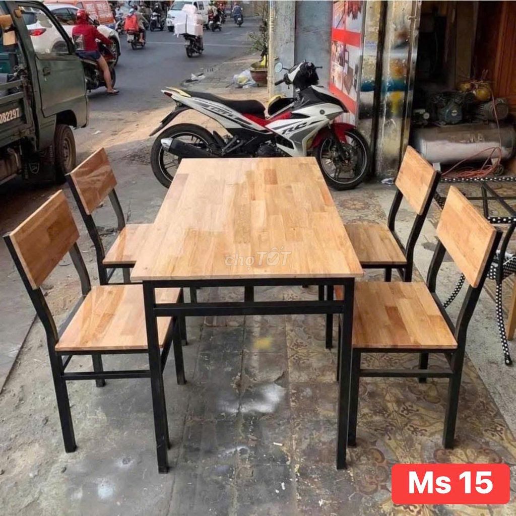 Sỉ bàn ghế quán ăn, nhà hàng. Mua bán Bàn ghế tại Quận Tân Phú Tp Hồ Chí Minh được đăng bởi Duy Thuy hình 1