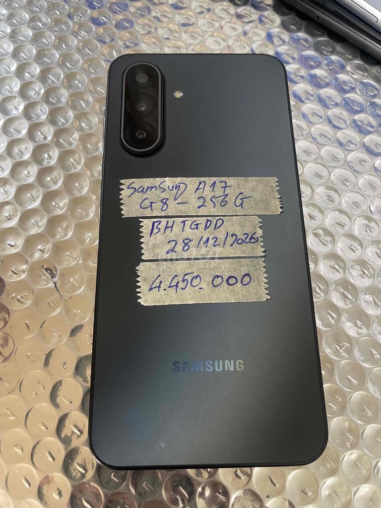 Samsung galaxy A17 5G đen ram8/256gb bh tgdđ. Mua bán Điện thoại tại Quận Ninh Kiều Cần Thơ được đăng bởi Cầm Đồ Anh Quý hình 1