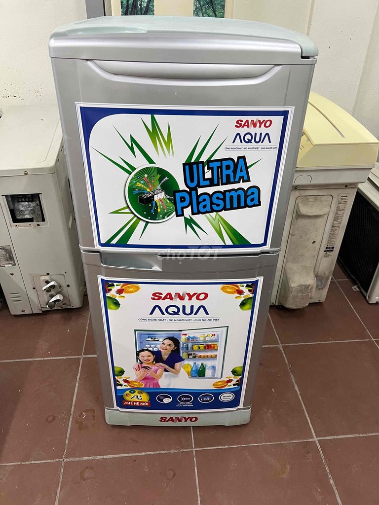 Tủ lạnh Sanyo Aqua 120 lít Không đóng tuyết. Mua bán Tủ lạnh tại Quận Cầu Giấy Hà Nội được đăng bởi e huy 168 nguyễn xiển hình 1