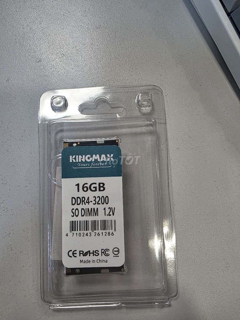 RAM Kingmax 16GB DDR4. Mua bán Linh kiện (RAM, Card...) tại Quận 1 Tp Hồ Chí Minh được đăng bởi Man Dinh hình 1