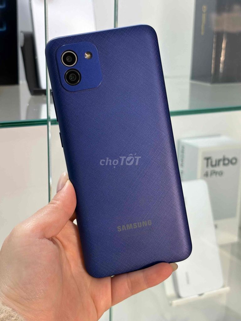 Samsung A03 Xanh 4GB/64GB. Mua bán Điện thoại tại Thành phố Nam Định Nam Định được đăng bởi Cửa Hàng Di Động Giá Tốt hình 1