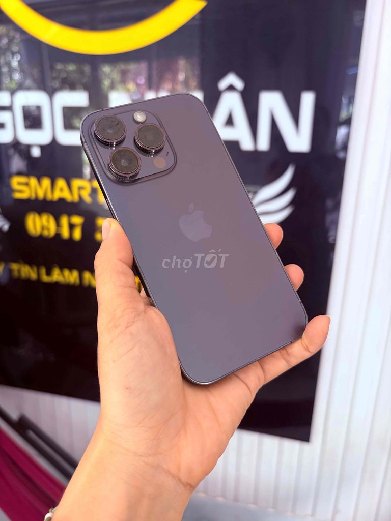 iphone 14 pro 128G tím  Quốc tế Mỹ zin chất . Em. Mua bán Điện thoại tại Thành phố Biên Hòa Đồng Nai được đăng bởi Oanh Hoang hình 1