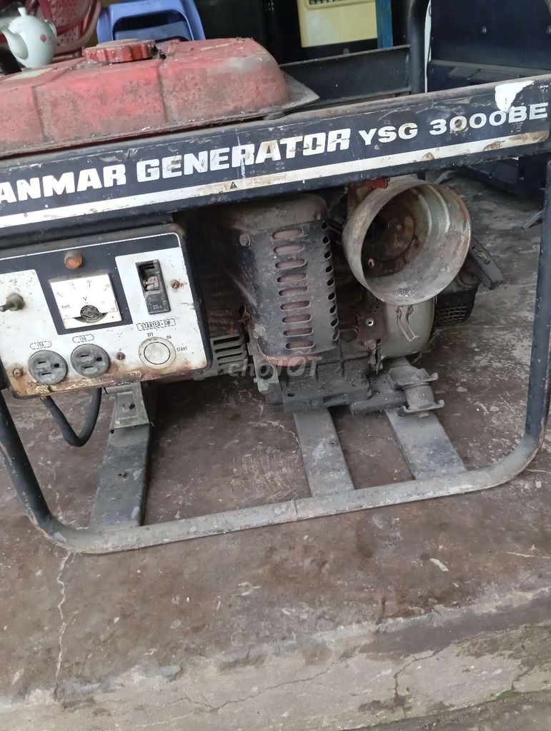 Máy phát điện Yanmar YSG 3000BE Đỏ, Đen, Xám. Mua bán Đồ chuyên dụng, Giống nuôi trồng tại Huyện Bình Chánh Tp Hồ Chí Minh được đăng bởi Vantruong hình 1