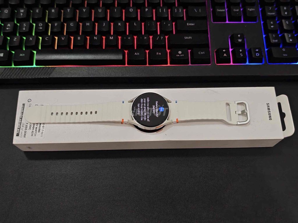 Samsung Galaxy Watch 7 40mm bh 10 tháng. Mua bán Thiết bị đeo thông minh tại Quận Ninh Kiều Cần Thơ được đăng bởi Nguyễn Toàn hình 1