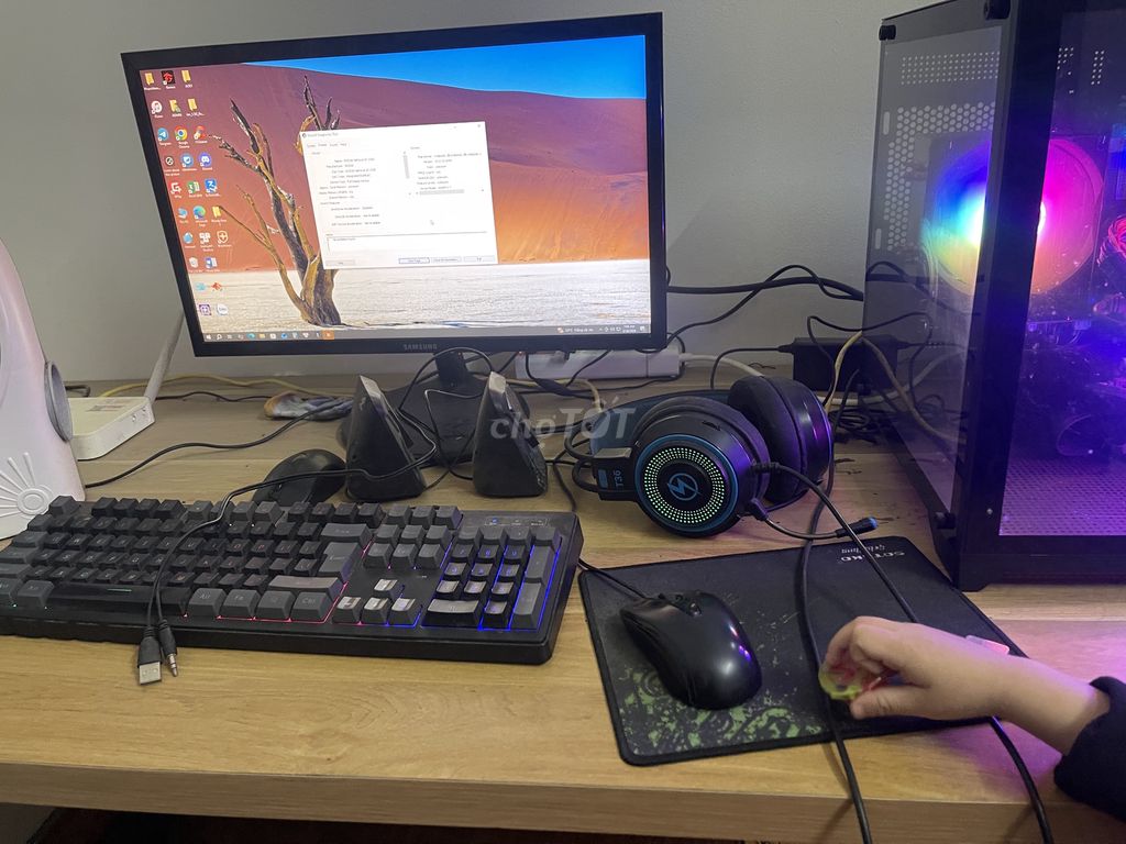 Máy tính để bàn i5-7400 8GB Samsung 24 inch. Mua bán Máy tính để bàn tại Huyện Đông Anh Hà Nội được đăng bởi Nguyễn xuân huy hình 1