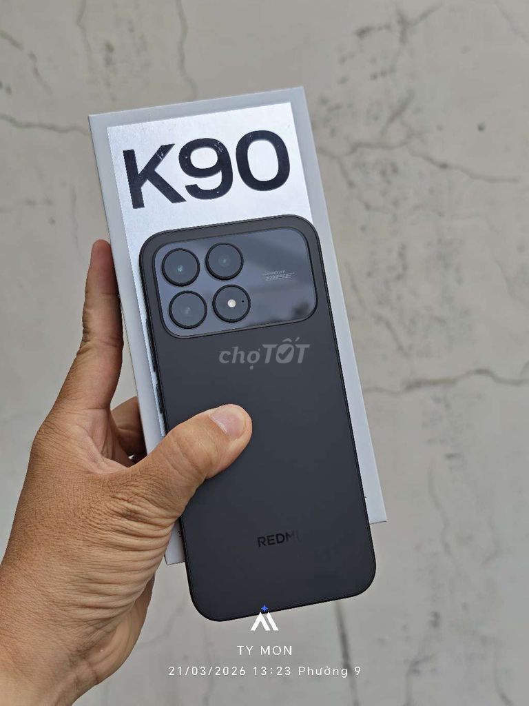 redmi k90 bản nội địa 12/256. Mua bán Điện thoại tại Quận 5 Tp Hồ Chí Minh được đăng bởi TY  MON MOBILE hình 1