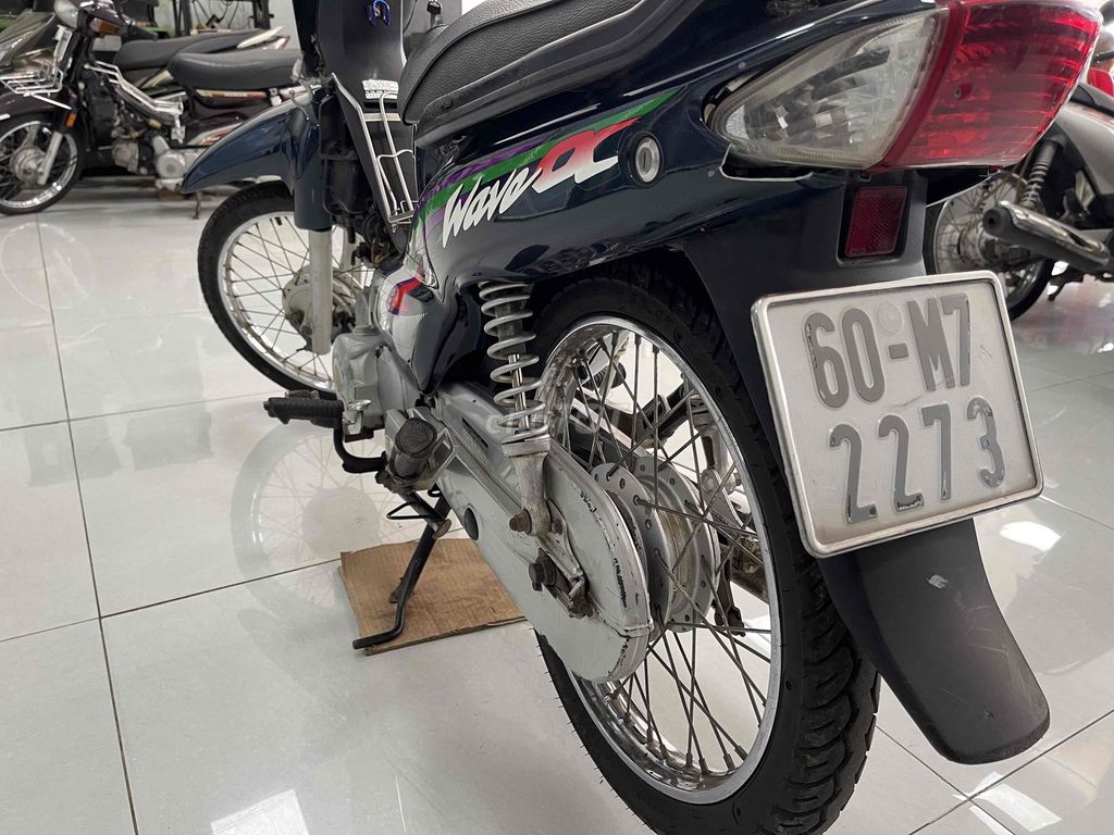 Honda Wave Anpha 2003 Xanh. Mua bán Xe máy tại Huyện Trảng Bom Đồng Nai được đăng bởi Phạm Cao hình 3