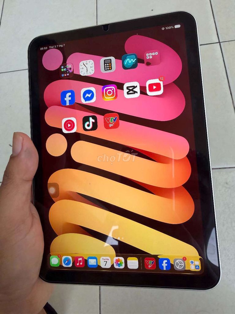 Apple iPad mini 7 128GB còn bh t1/2026. Mua bán Máy tính bảng tại Quận Phú Nhuận Tp Hồ Chí Minh được đăng bởi  Bjnz hình 1
