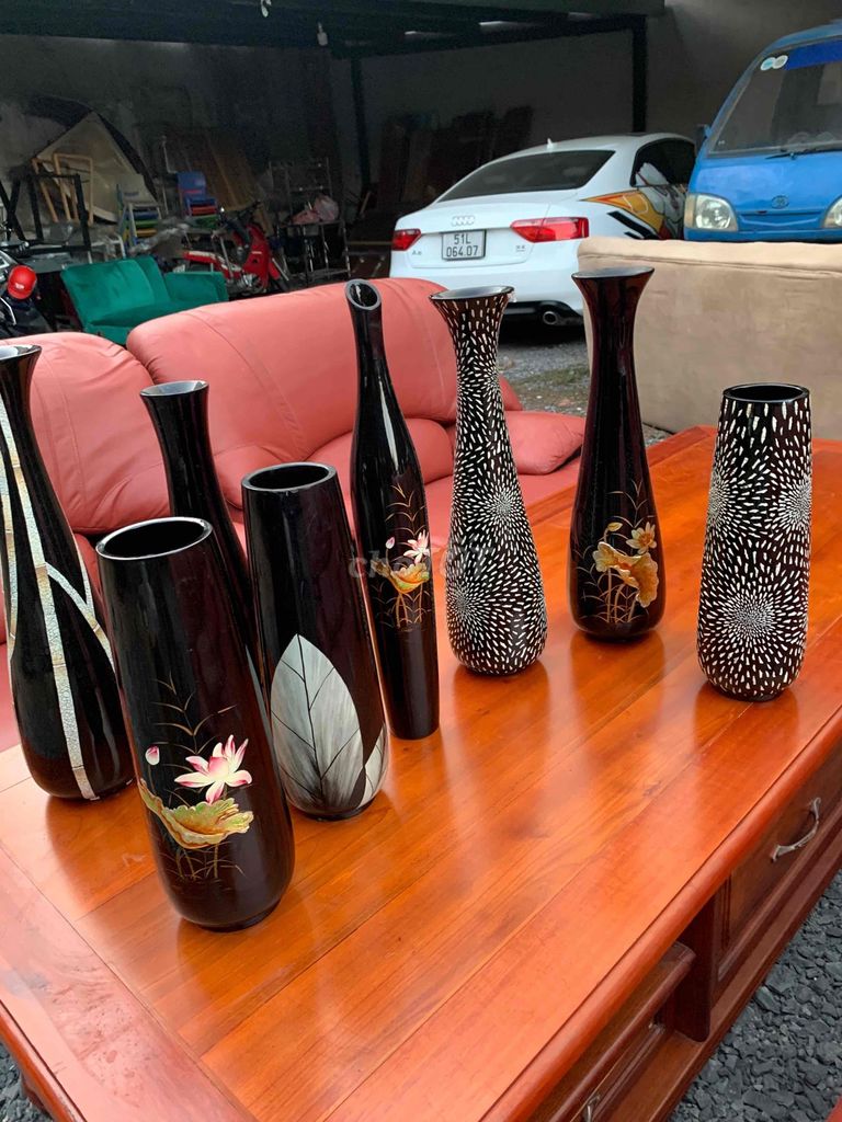 Lọ hoa trang trí Gỗ Đen. Mua bán Cây cảnh, đồ trang trí tại Quận Gò Vấp Tp Hồ Chí Minh được đăng bởi davis hình 1